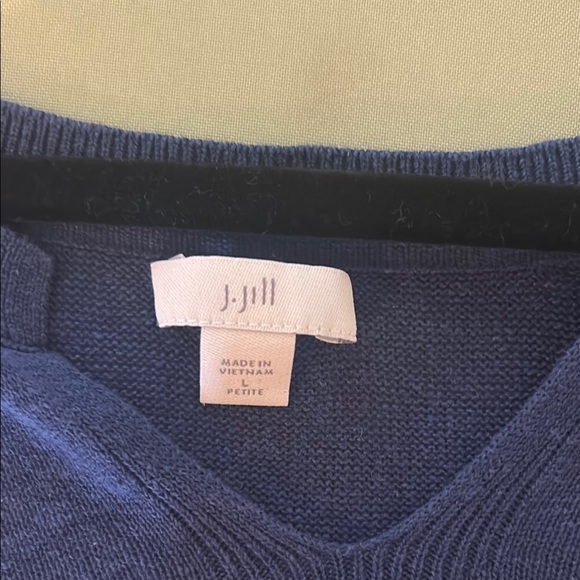 J. Jill Navy Blue Women's Top - Picture 3 of 3